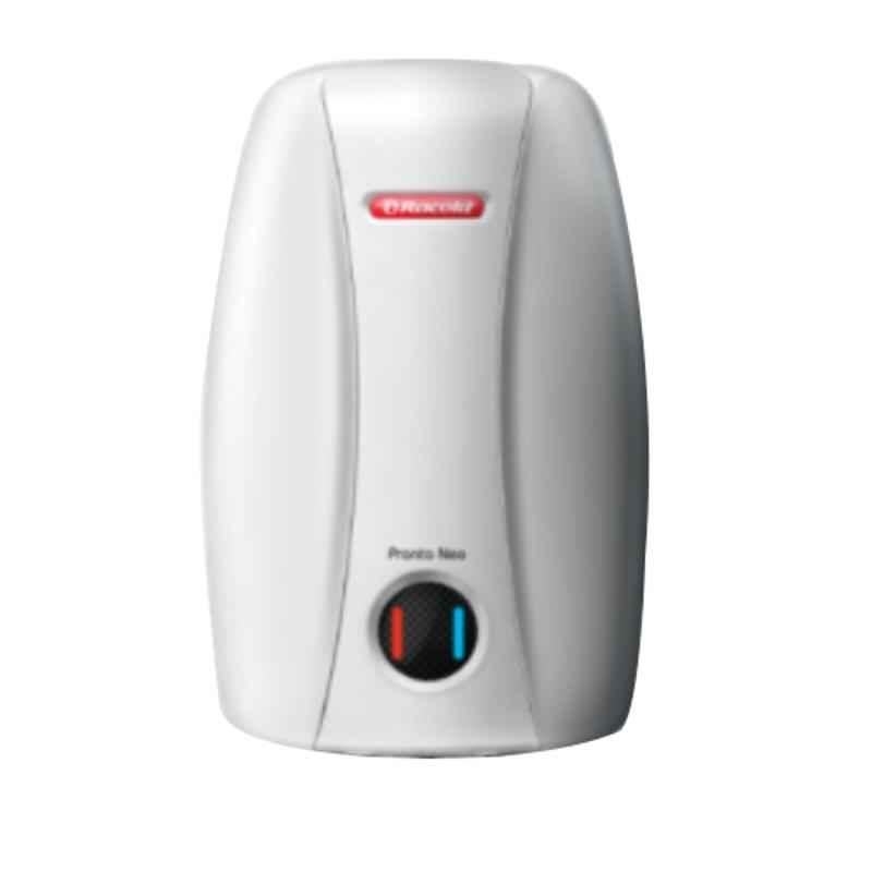 Buy Racold Pronto Neo 1L 4.5kW White Vertical instant Water Heater Online  At Best Price On Moglix
