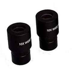 WKM 2 Pcs 10X 23mm Widefield Microscope Eyepiece Set