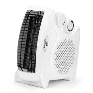 HM Two-Way 2000W 150-250Sqmm ABS White Fan Heater with 2 Heat & Speed Settings