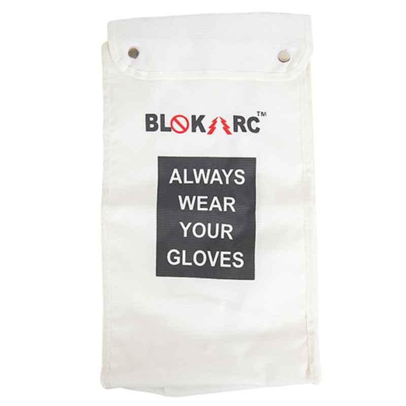 BLOCKARC 400x220mm White Glove Carry Bag for Insulated Gloves, GCB-CL2-BLOKARC