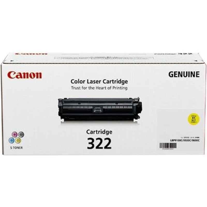 Canon CRG-322-Y Toner Cartridge, 2646B001BA