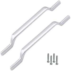 Atom 207 8 inch Chrome Plated Zinc Cabinet Pull Handle (Pack of 2)