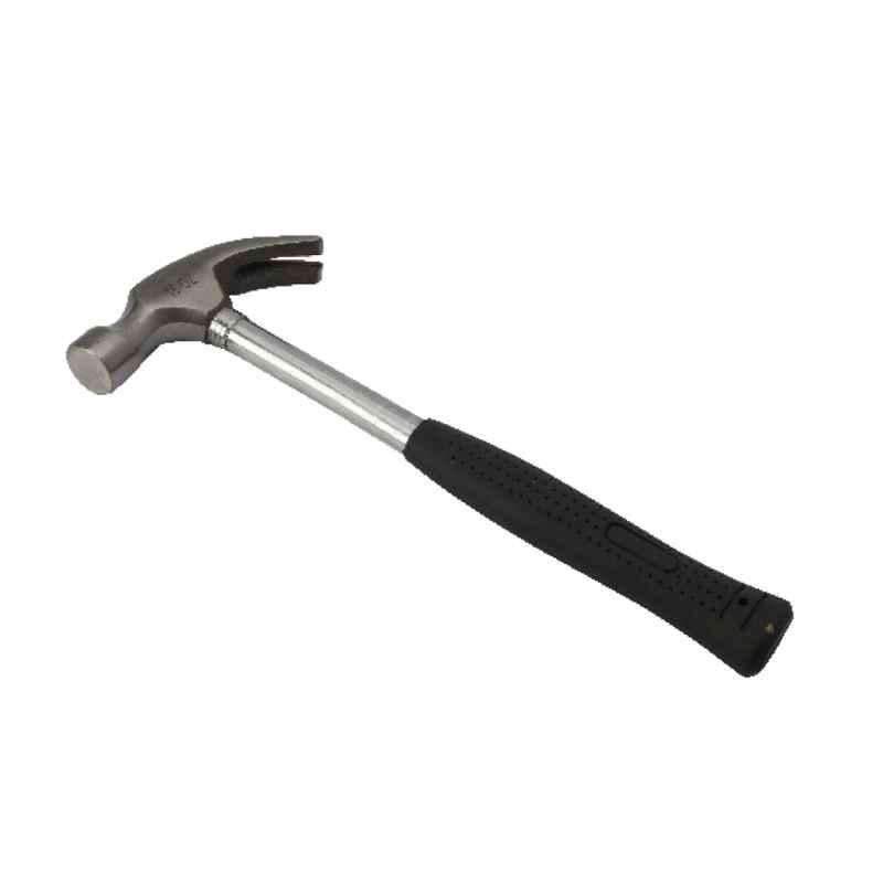Workman 16oz Drop Forged Steel Silver Tubular Handle Claw Hammer