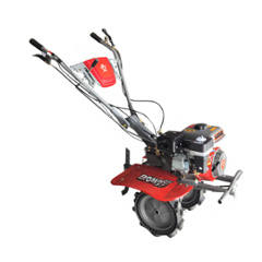 Bravix 7HP 212CC 4-Stroke Petrol Operated Power Tiller/Weeder with 32 Blade Set for Soil Preparation & Weeding, Worrior-01