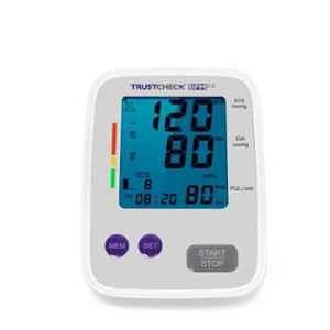 Arkray Trustcheck 2.0 Digital White Fully Automatic Upper Arm Blood Pressure Monitor & Accurate with Universal Cuff & WHO Indicator