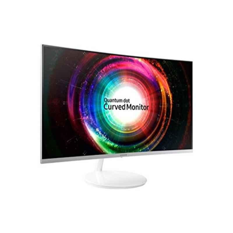 Samsung LC27H711QEWXXL 27 inch White Curved WQHD Backlit Computer Monitor