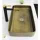 Bassino Art 35x60x11cm Ceramic Brown Matt Finish Square Wash Basin, BTT-1007-F