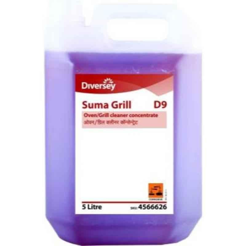 Diversey Suma Grill D9 5L Oven/Grill Cleaner Concentrate, 4566626