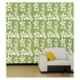 Kayra Decor 16x24 inch PVC Floral Wall Design Stencil, KHS436