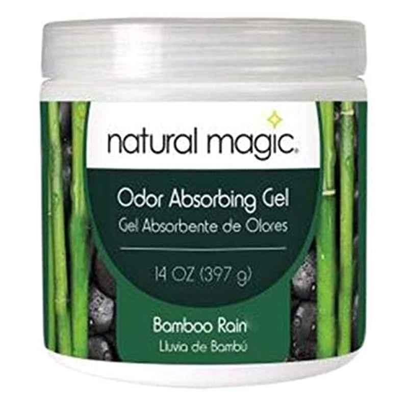 Natural Magic 14 Oz Bamboo Rain Odor Absorbing Gel