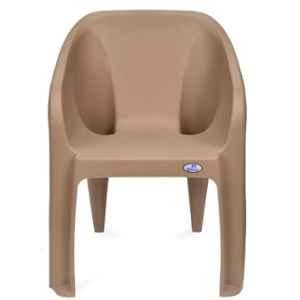 Nilkamal Eezy Go RDB Plastic Brown Outdoor Chair