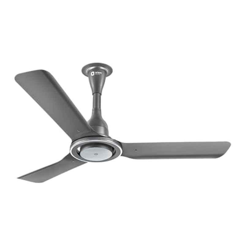 Orient I Float 32W 330rpm Space Grey 5 Star BLDC Energy Saving Ceiling Fan with Iot, Remote & 3 Years Warranty, 2134813711311, Sweep: 1200 mm