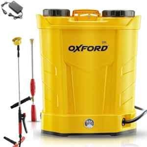 Tomahawk Oxford 20 Litre Battery Operated Sprayer with Adjustable Lance, 3 Nozzles & Backpack Strap, SIN-2031