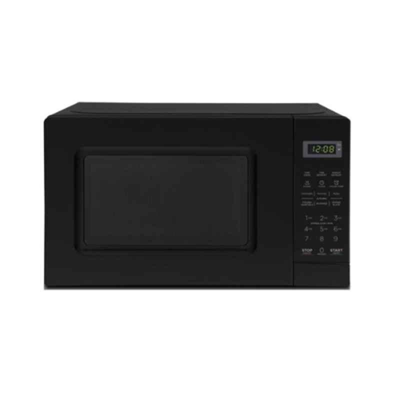 Midea 700W 20L Black Solo Microwave Oven with Digital Control, EM721BK