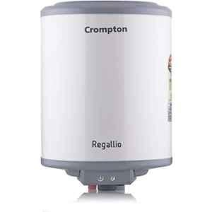 Crompton Regallio 15L Plastic Body White & Grey Storage Water Heater, ASWH-1815