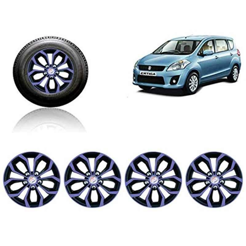 Auto Pearl 4 Pcs 15 inch ABS Violet & Black Car Wheel Cover Set for Maruti Suzuki Ertiga T1