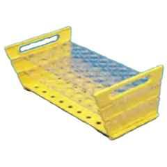 Tarsons 20mm Polycarbonate 40 Places Slant Tube Rack, 241070