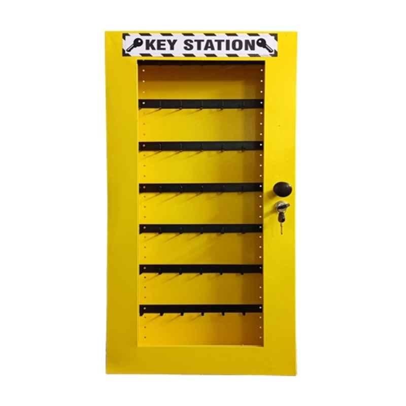 Lukko Safety Key Station Group Lockout Box with 16 Holes, LS-S47
