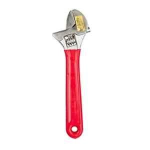 Globus 294 10 inch Forged Steel Adjustable Wrench with Soft PVC Grip, GL-SD2IN1-681012