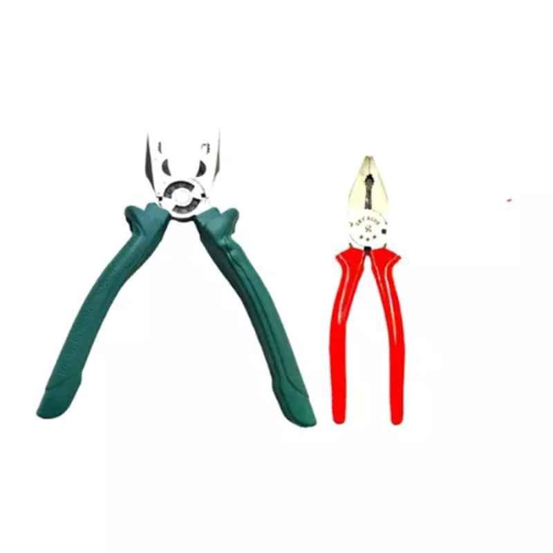 Sky Blue 2 Pcs 7.8 inch Lineman Plier Combo, SBE_PLIER_COMBO_MOD_01321