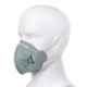 Mallcom M 2102P Protective Gear White Face Mask (Pack of 50)