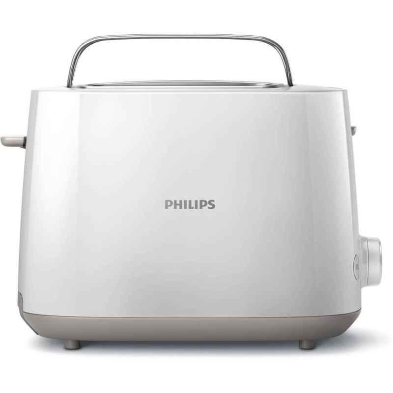 Philips 830W White Pop Up Toaster, HD2582/00