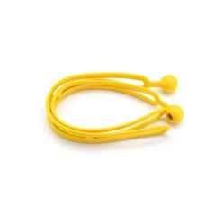 Zephyr 15 inch Rubber Yellow Adjustable Rapid Ball Ties Cord, BBRT01-YL