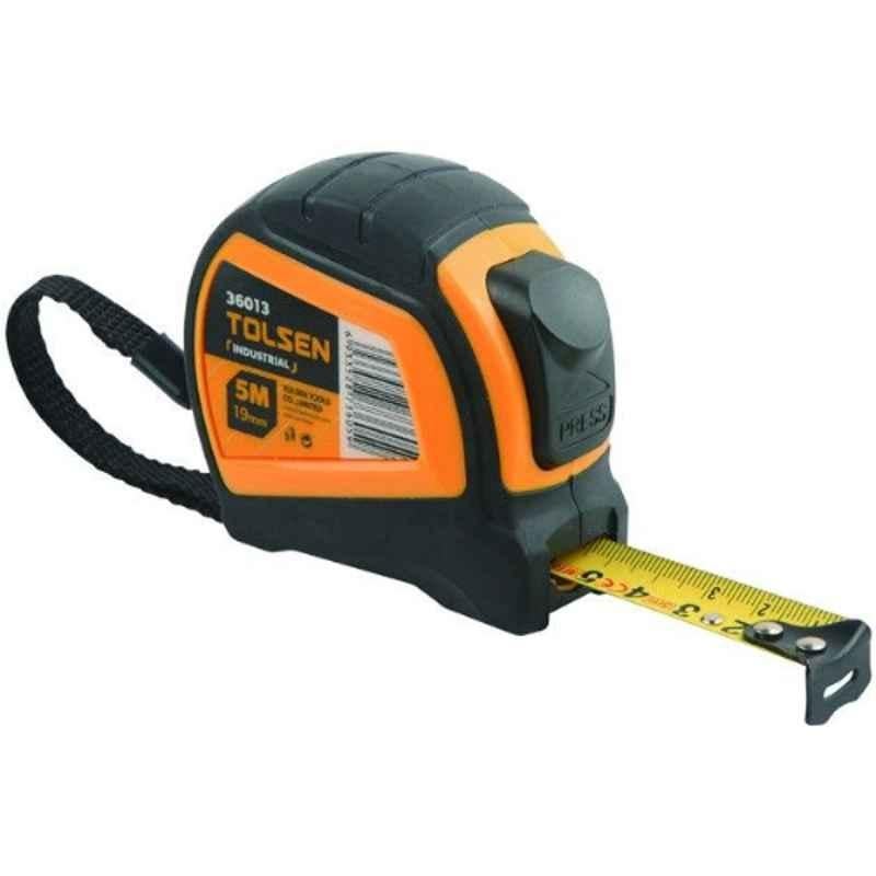 Tolsen ABS with TPR Measuring Tape with Metric Blade, 36016