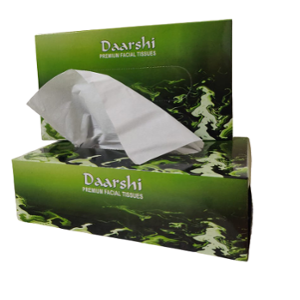 Daarshi 200 Pcs Premium Facial Tissue Box (Pack of 60)