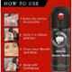 Secure Shield 55ml Black Defense Pepper Spray for Women, SEC-WSD-801 (Pack of 8)