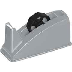 Omega Elegant 1 inch Plastic Grey Tape Dispenser, 1748 (Pack of 5)
