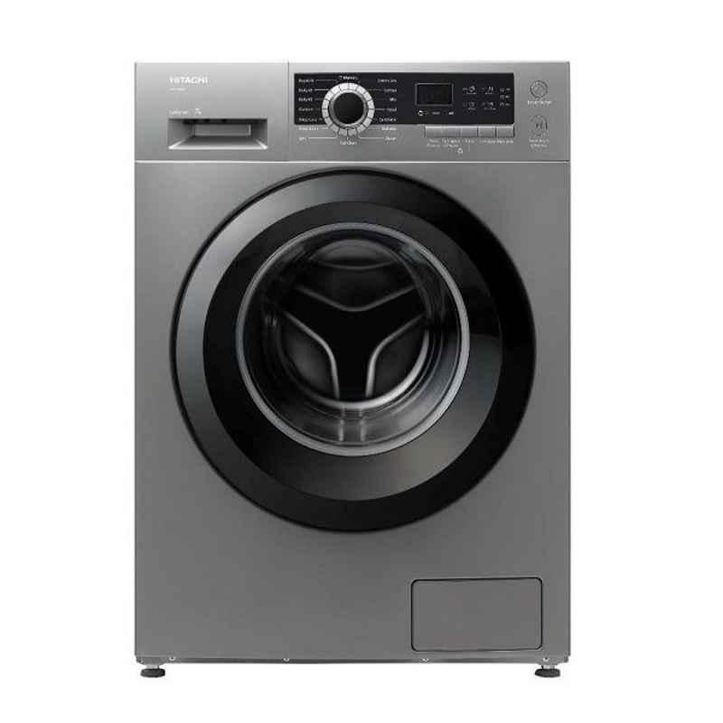 Hitachi 7kg Silver Front Load Washing Machine, BD70GE3CGX