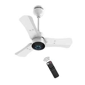 Atomberg Renesa+ 28W Pearl White 5 Star 3 Blade BLDC Motor Ceiling Fan with Remote, Sweep: 600 mm