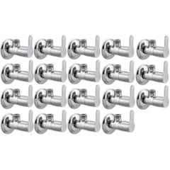 Senkiddpro Marc Stainless Steel Chrome Finish Wall Mounted Angle Cock (Pack of 19)