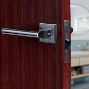 Voltizi Stainless Steel Matt Finish Mortise Balcony Door Lock Set with Bolt Latch & Pull Handle, MG201