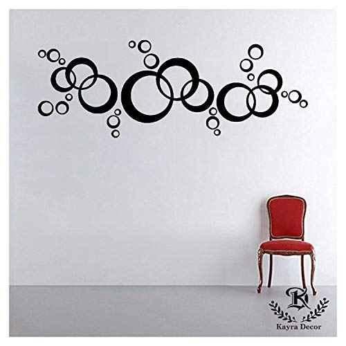 Buy Kayra Decor 24x40 inch PVC Circle Wall Design Stencil, KDS36128 Online  At Best Price On Moglix