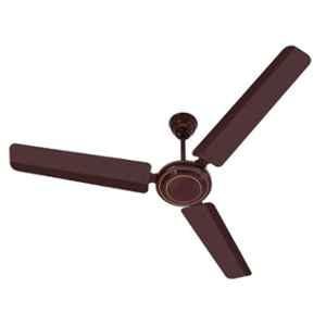 Usha Swift Rich Brown 3 Blades Ceiling Fan, Sweep: 1200mm (Pack of 2)