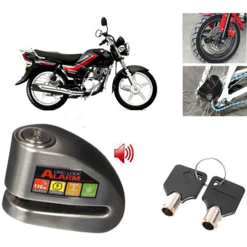 Auto Pearl Steel Black Anti-Theft Alarm Disc Brake Lock for Heat, Lock_600