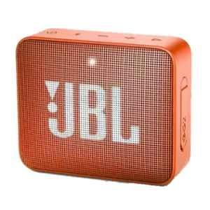 JBL Go 2 Coral Orange Portable Bluetooth Speaker, JBLGO2ORG