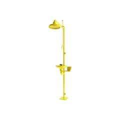 Dolphy DEWS0007 ABS & Carbon Steel Floor Mounted Eye & Body Wash Station