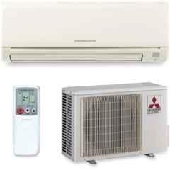 Mitsubishi 2 Ton 2 Star R410A White Split AC without Cooper Kit, MS/MU-GK24VA