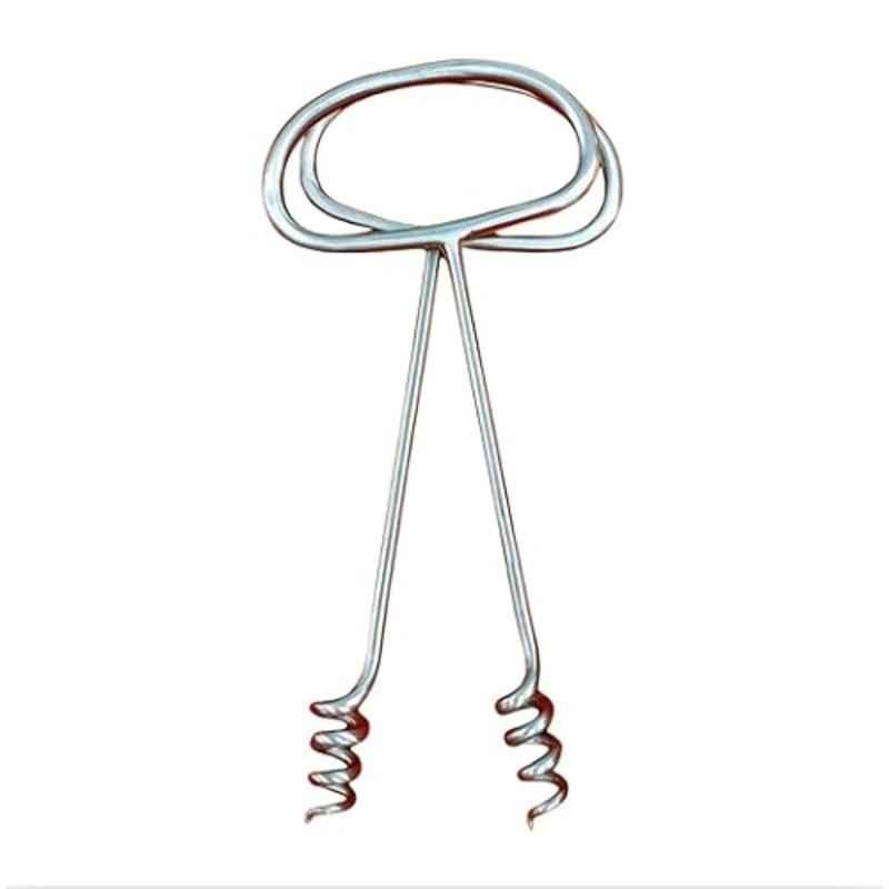 Forgesy Stainless Steel Silver Mayoma Precision Screw (Pack of 2)