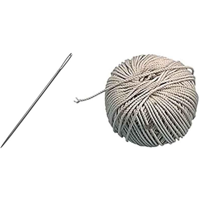Abbasali 145mm Industrial Big Sewing Needle with Cotton Rope