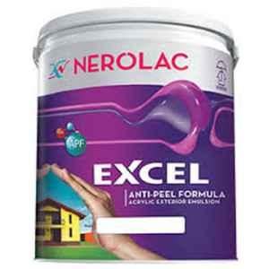 Nerolac Excel 10L White Exterior Emulsion Paint