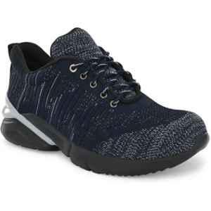 Ozarro Canvas Light Weight Blue Steel Toe Safety Shoes, S4420, Size: 8
