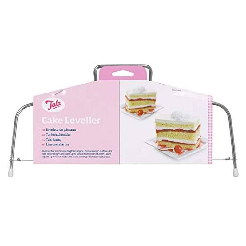 Tala 25cm Aluminum Pink Cake Leveler, 5012904097449