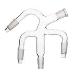 ABGIL B-94 Borosilicate 3.3 Glass Multiple Connection Receiver Adapter, ABG655