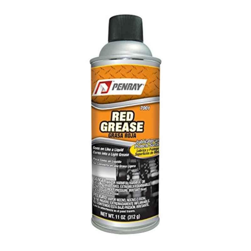 Penray 7001 Red Grease-11-Ounce Aerosol Can For Car Motorcycle & Tools