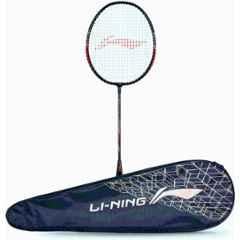 Li-Ning Smash XP 60 IV 95g Black & Pink Strung Badminton Racket with Full Cover