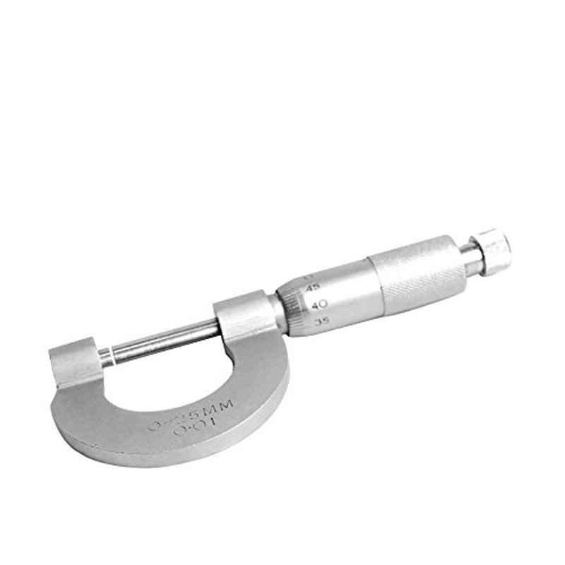 SSU 5cm Brass Screw Gauge Micrometer with Box